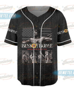 Alternative view of Benson Boone Vintage Shirt, Tour Album 2025 Concert Gift Unisex Baseball Jersey