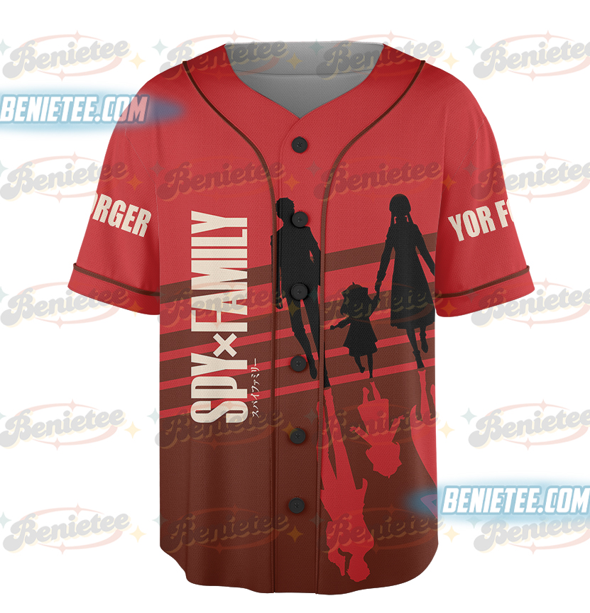 SPY×FAMILY Print T-Shirts Boys Girls Summer, Clothes Bond Forger 3D, Anime Baseball Jersey - Image 2