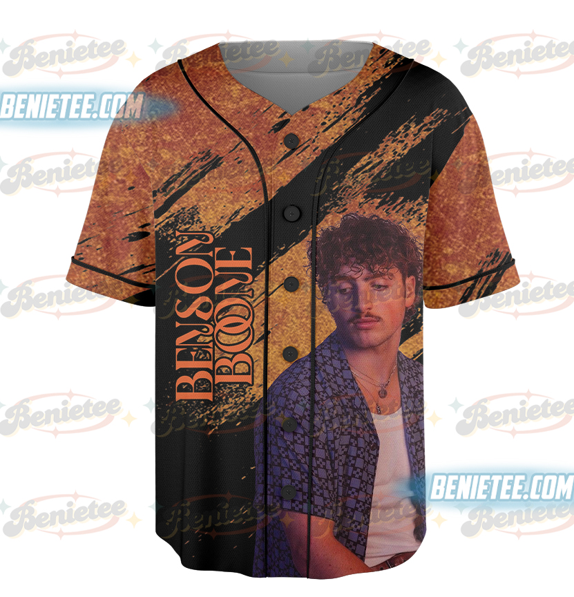 Benson Boone Darling You’re My Work Of Art Fan Baseball Jersey - Image 2
