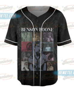 Alternative view of Benson Boone Vintage Jersey, Retro Pop Star Graphic Tee, Concert Tour Collage, Music Fan Gift, Benson Boone Top