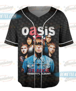 Alternative view of Oasis UK Rock Essential Album Baseball Jersey