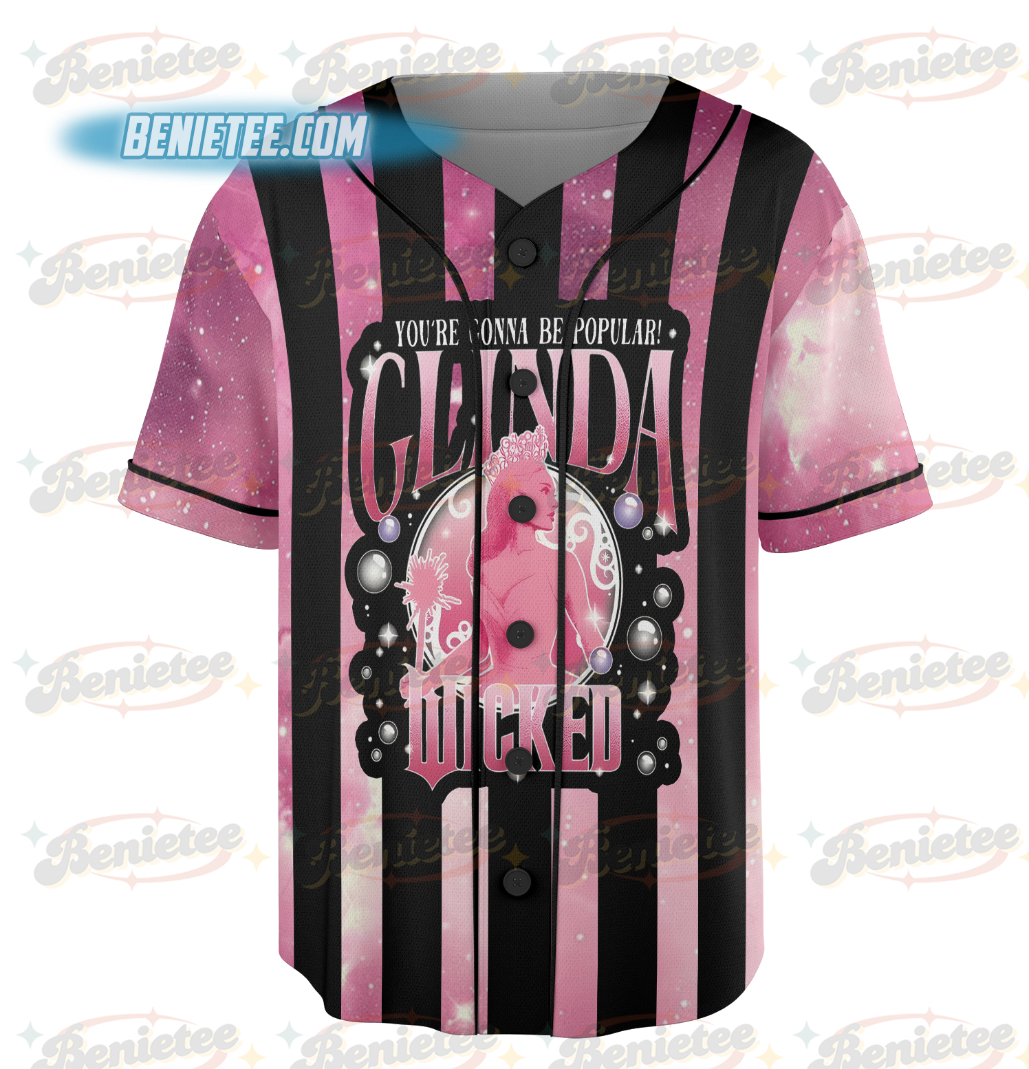 Wicked Glinda Best Witch Relaxed Fit Jersey - Image 3