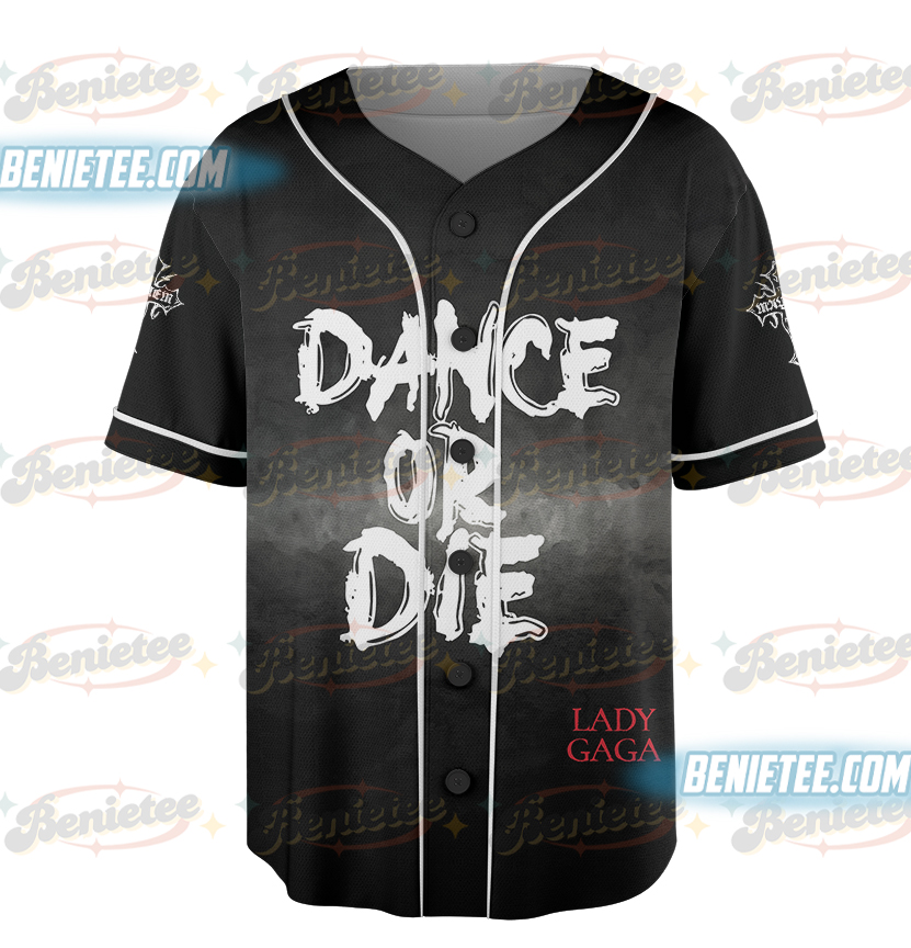 Lady Gaga Red Lady Dance or Die Abracadabra Glitter Tumbler Bumper Baseball Jersey - Image 2