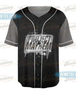 Alternative view of Mayhem Tour Baseball Jersey, Lady gaga Shirt, Pop Music Lover Jersey