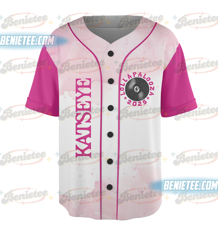 KATSEYE Lollapalooza 2025 Baseball Jersey - Image 2