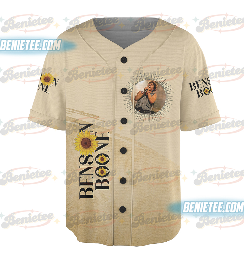 Vintage Benson Boone Baby Tee Bella Canvas, Benson Boone Merch, Benson Boone Concert Jersey, America Heart Tour , Benson Boone Tour Shirt - Image 2