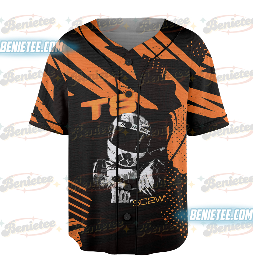 T8 Mcrae x Lando Norris Jersey,Vintage Tate Mcrae Shirt, Music Tee, Concert Baseball Jersey, Tate Mcrae Fan – Trending 2025 - Image 2