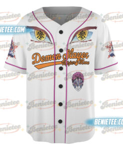 Alternative view of Akaza- Upper Moon Demon Slayer Jersey