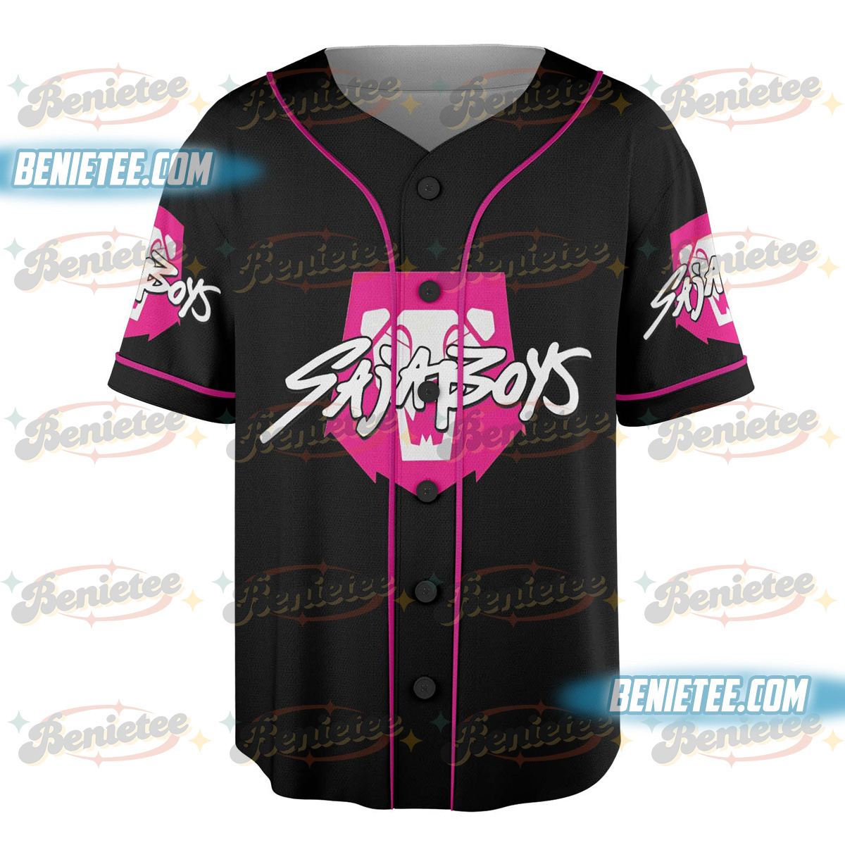 Saja Boys Baseball Shirt, Movie Jersey - Image 3