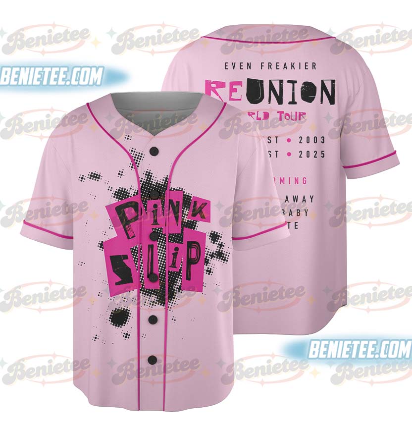 Pink Slip - Freakier Friday Baseball Jersey