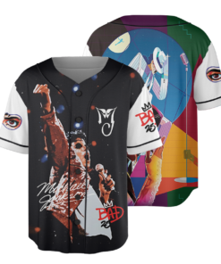 Michael Jackson Limited Design Baseball Jersey