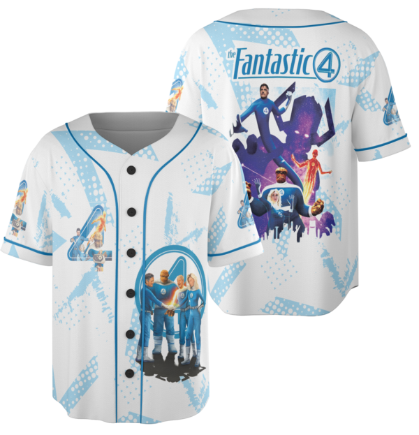 Alternative view of Share The Fantastic Four First Steps Prepare 4 Lauch 3D Jersey, Movie Jersey