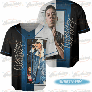 Santa Fe Klan Rap Jersey, Concert Merch Mexico Hip Hop Cumbia Latin Trap, Music Jersey, Cool Jersey