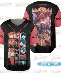 Chainsaw Man Part 1 Streetwear Jersey, Anime Jersey
