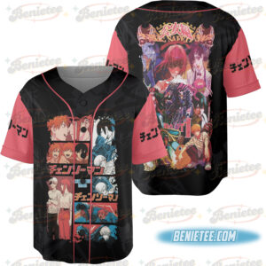 Chainsaw Man Part 1 Streetwear Jersey, Anime Jersey