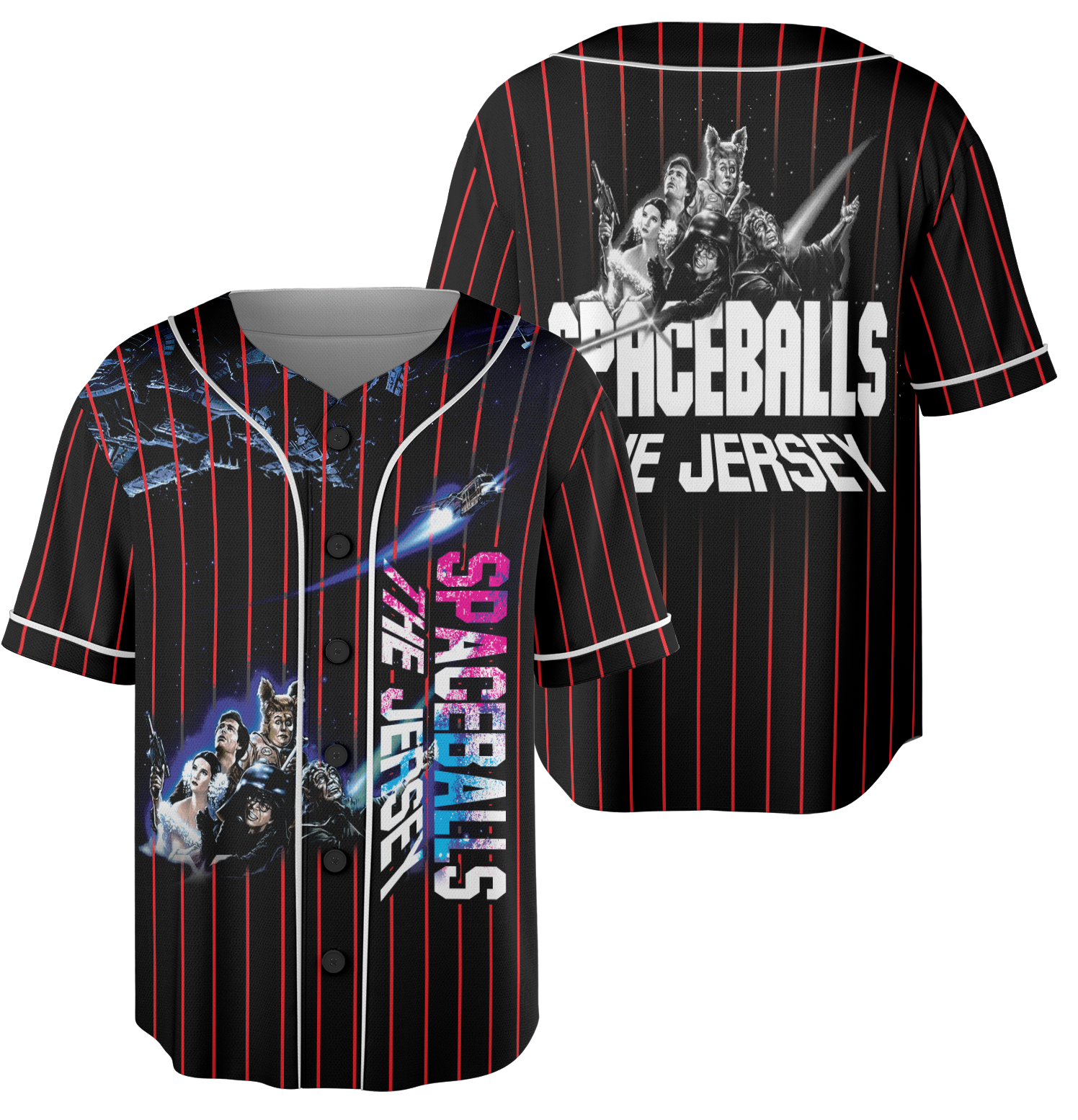 Spaceballs Parody The Jersey, Funny Baseball Jersey, Unisex Heavy Cotton Jersey, Novelty Top, Movie Quote Apparel, Gift for Sci-Fi Fans, Gift for Him