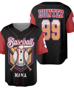 Alternative view of Baseball Mama For Mother's Day Baseball Tee Jersey Shirt Printed 3D