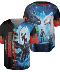 How to Train Your Dragon Toothless 3D Jersey, Movie Jersey, Cute Dragon Toothless