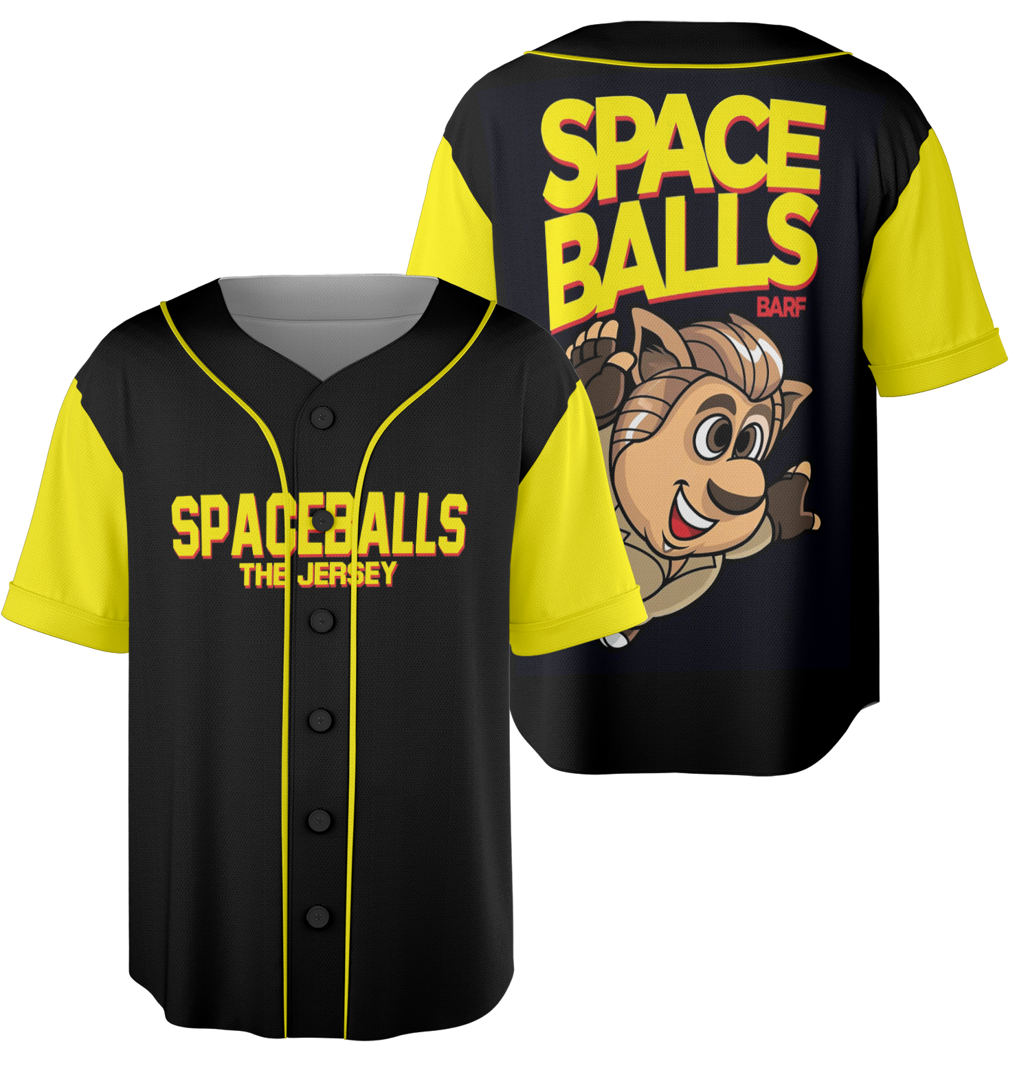 Spaceballs The Jersey Mel Brooks, Space Balls Bros. Baseball Jersey