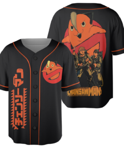 Ghost Buster - Chainsaw Man Jersey, Anime Shirt, Cool Anime