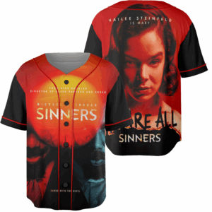 Funny Michael B. Jordan Sinners We Are All Sinners Only In Theaters 2025 Baseball Jersey