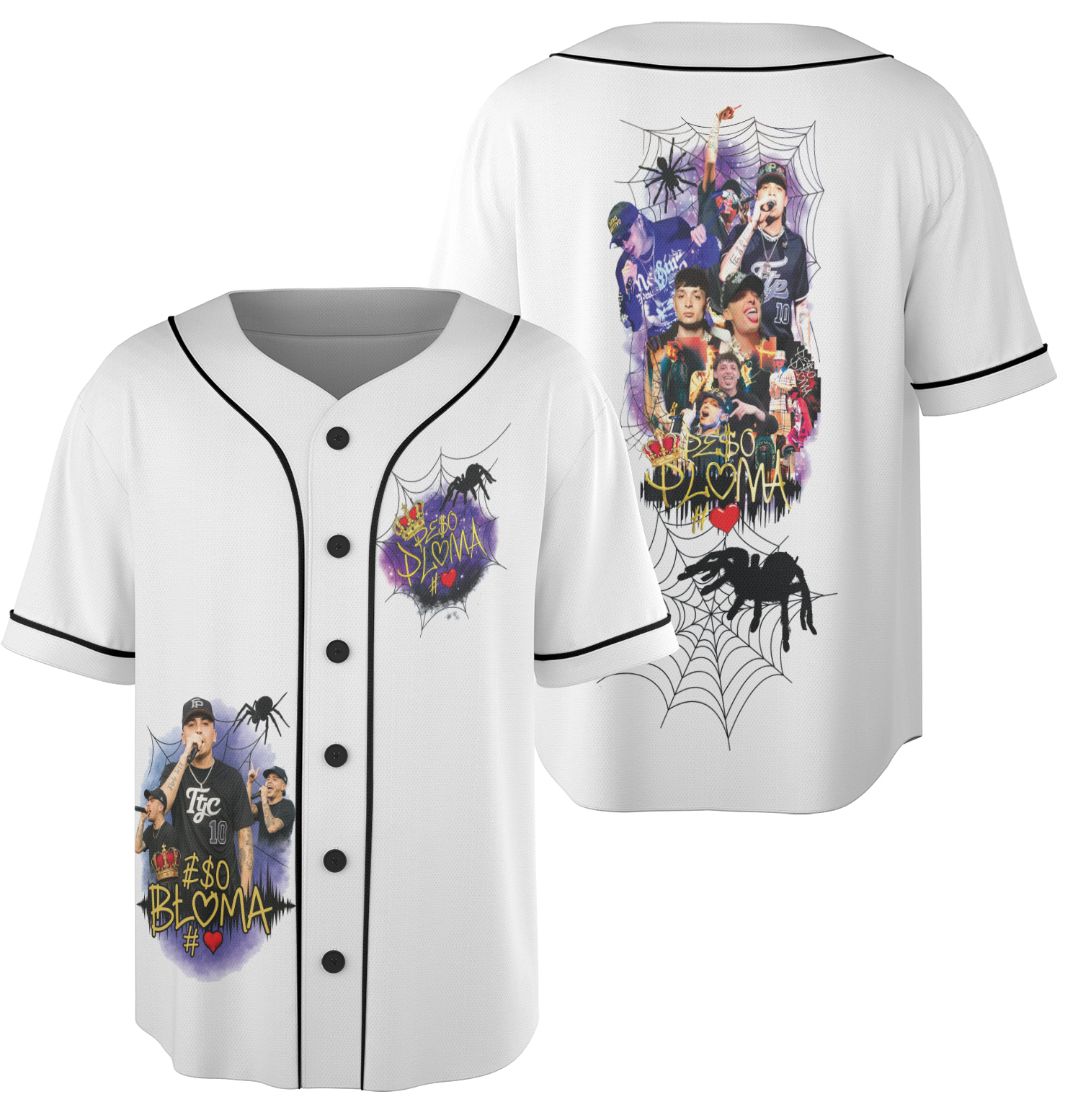 Santa Fe Klan Baseball Jesrsey Men's, All Size