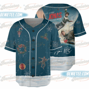 A Very Jonas Christmas Movie 2025 Baseball Jersey
