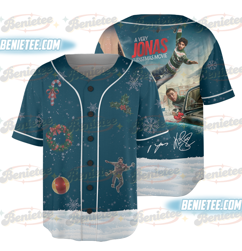A Very Jonas Christmas Movie 2025 Baseball Jersey