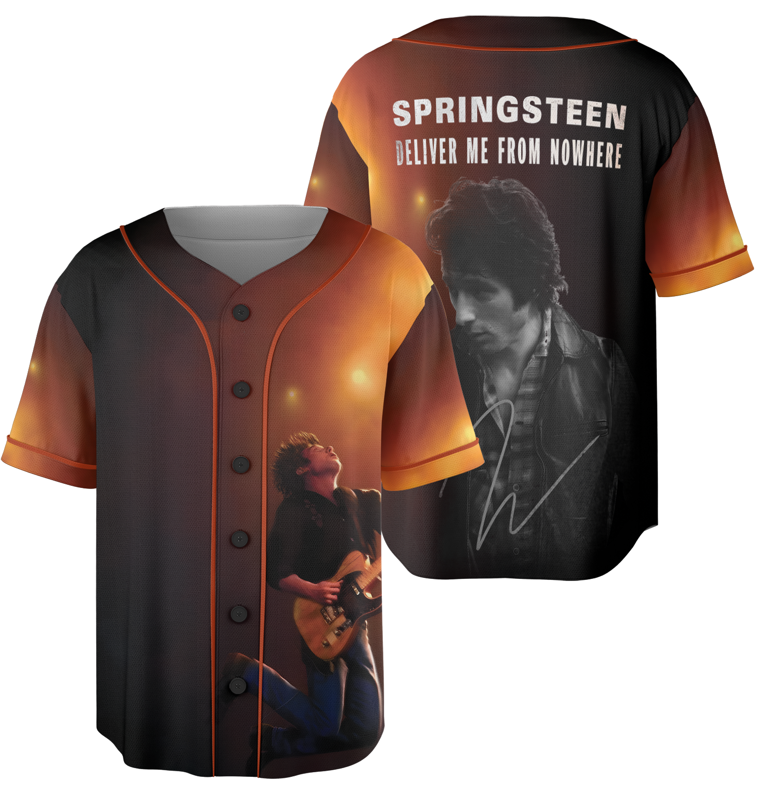 Springsteen: Deliver Me from Nowhere Baseball Jersey 2025, Movie Jersey, TV Show