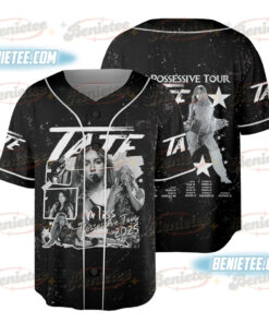 Tate McRae 2025 Concert Tee, Miss Possessive Tour 2025, Tate McRae Fan Gift Jersey, Tate McRae Merch, Tate McRae Graphic Baseball Jersey