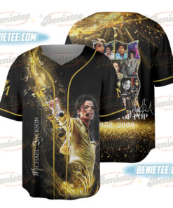 Michael Jackson Baseball Jersey