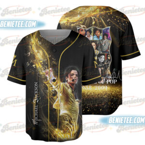 Michael Jackson Baseball Jersey