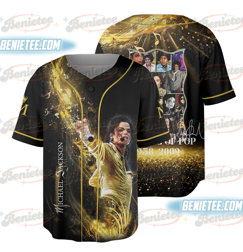 Michael Jackson Baseball Jersey