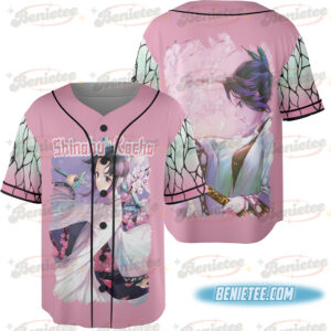 Demonslayer Shinobu Cherryblossom Battle Baseball Jersey