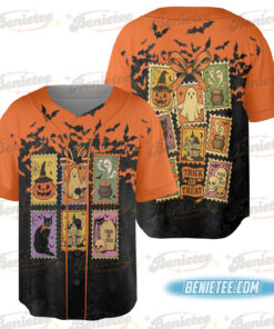 Vintage Halloween Cat Ghost Jersey, Girly Halloween Baseball Jersey, Preppy Fall Aesthetic, Halloween Jersey