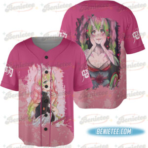 Mitsuri Kanroji Baseball Jersey, Demon Slayer Jersey