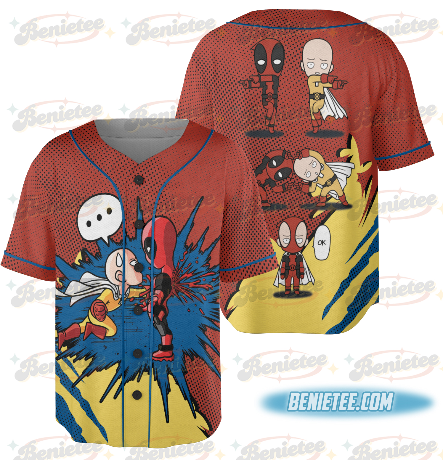 Fan Art Jersey and Clothing Inspired By Comics