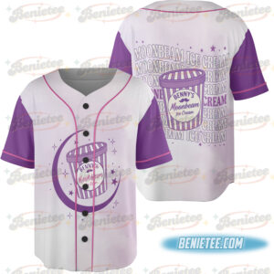 2 Sided Moonbeam Ice Cream Jersey for Tour, America Concert Tour T Shirt, Tour Album 2025 Concert Tee, Mystical Magical Shirt