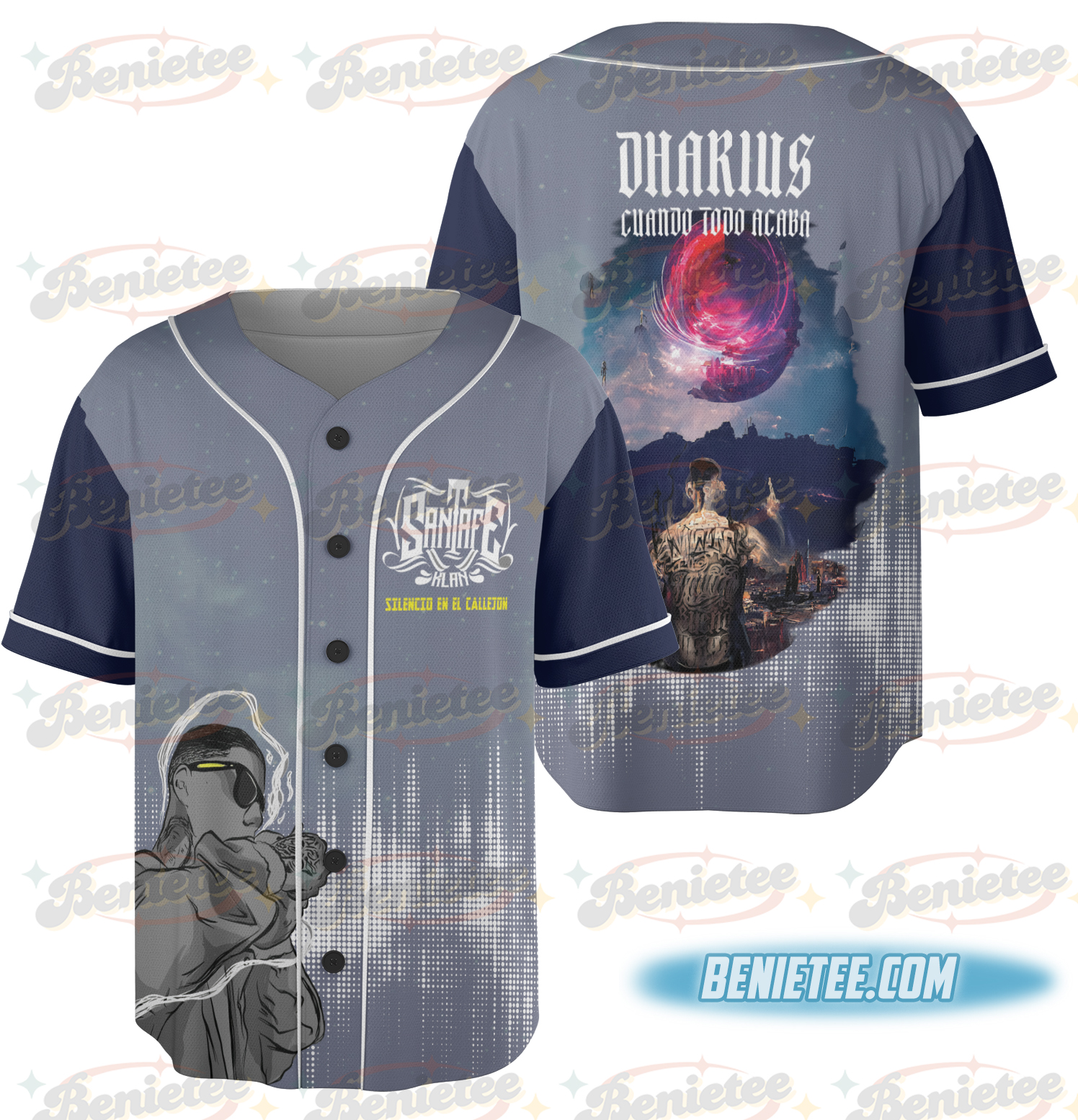 Santa Fe Klan merch Jersey, 473 Jersey, Music Tour 2025, Mexico Concept,