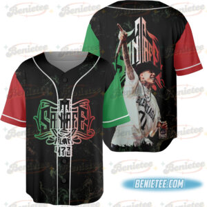 Santa Fe Klan merch Jersey, Music Tour 2025, Mexico Concept