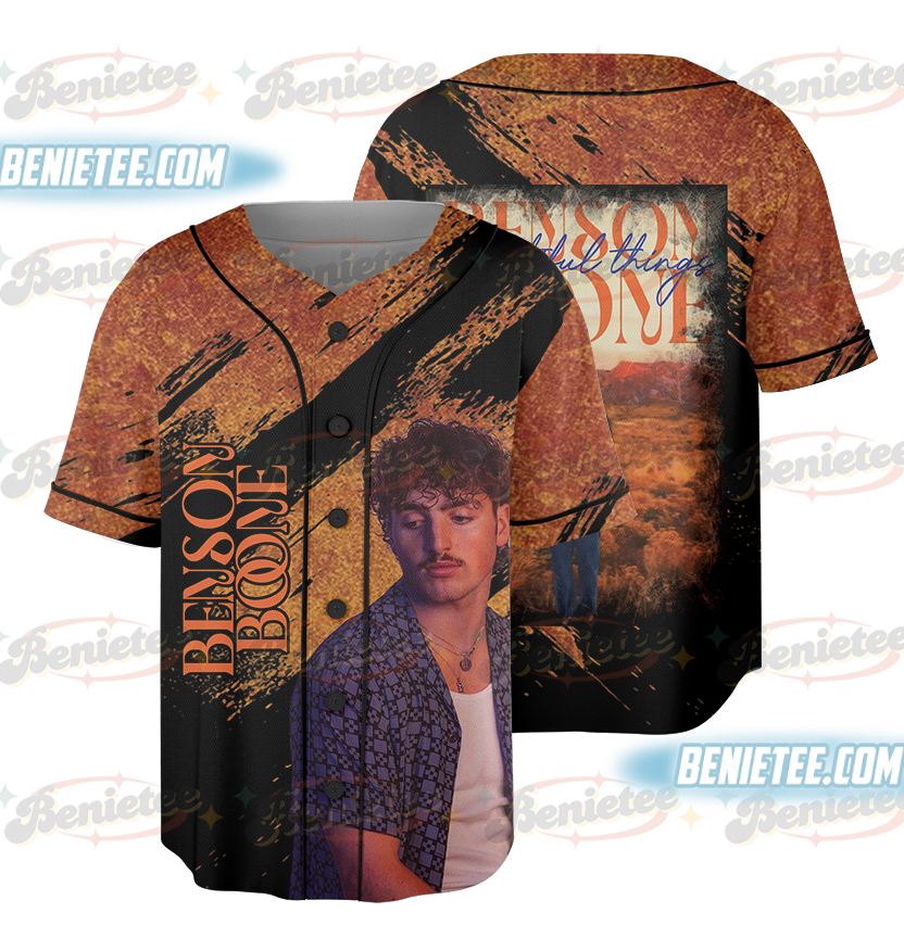 Benson Boone Darling You’re My Work Of Art Fan Baseball Jersey