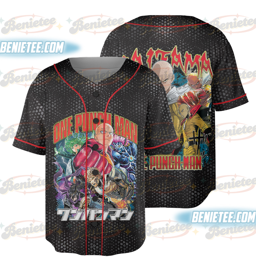 ONE PUNCH MAN: SAITAMA VINTAGE Baseball Jersey