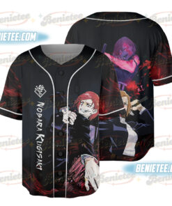 Jujutsu Kaisen Nobara Kugisaki Jersey Gojo Anime Manga Graphic Baseball Jersey
