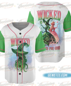 Two Sided The Wicked New Desing Jersey. Wicked Changed For Good Aesthetic Shirt, Wizard Movie Fan Gift, Wicked The Musical