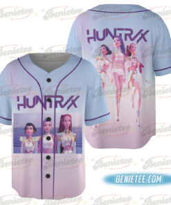 Huntrix Girl Kpop Demo Movie Vintage Shirt, Kpop Demon Hunters Baseball Jersey