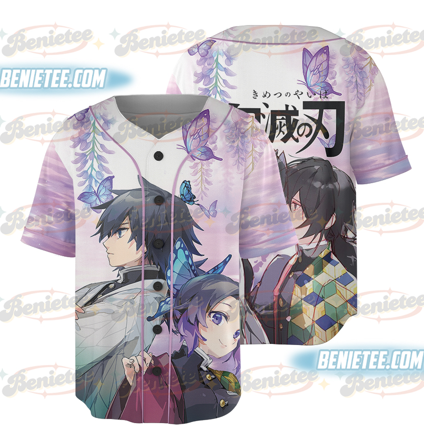 Shinobu and Giyuu All Over Printed 3D Shirt
