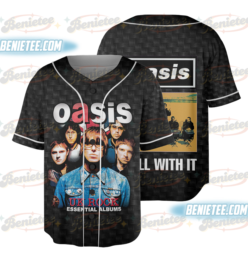 Oasis UK Rock Essential Album Baseball Jersey
