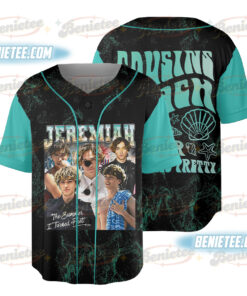 Team Jeremiah Tshirt The Summer I Turned Pretty Merch Fashion Short Sleeve Tops 90S Vintage Jersey