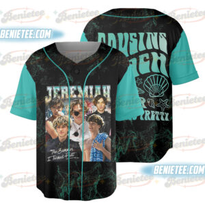 Team Jeremiah Tshirt The Summer I Turned Pretty Merch Fashion Short Sleeve Tops 90S Vintage Jersey