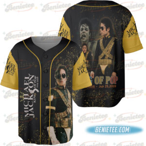 Michael Jackson Baseball Jersey, Full Size